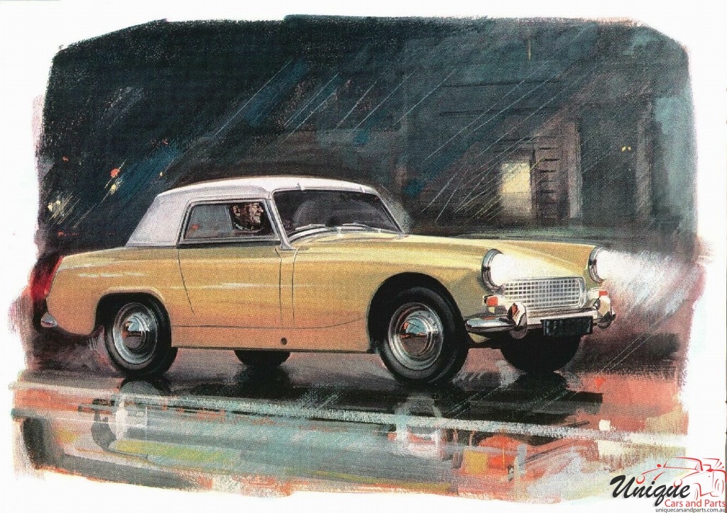 1961 Austin Healey Sprite Mark II Brochure Page 2